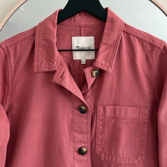 Madewell Garment-Dyed Ashwood Chore Coat Vintage Quartz - Picture 2 of 4